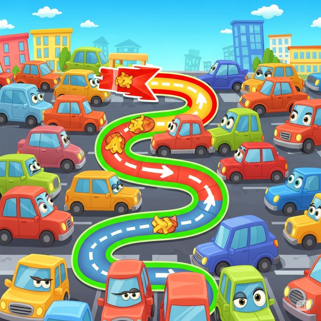 Traffic Jam Escape: Car Puzzle