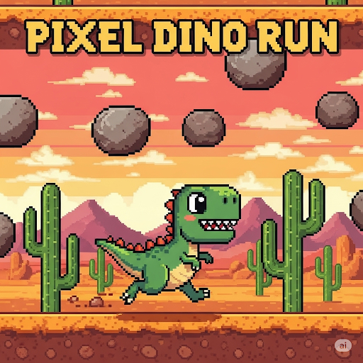 Pixel Dino Run