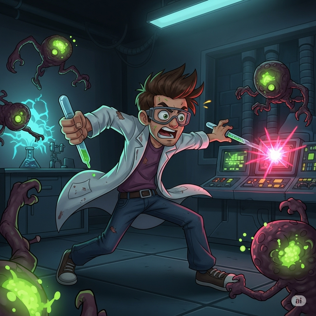 Deep in the lab   Chapter 1