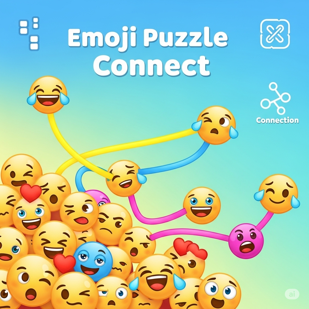 Emoji Puzzle Connect