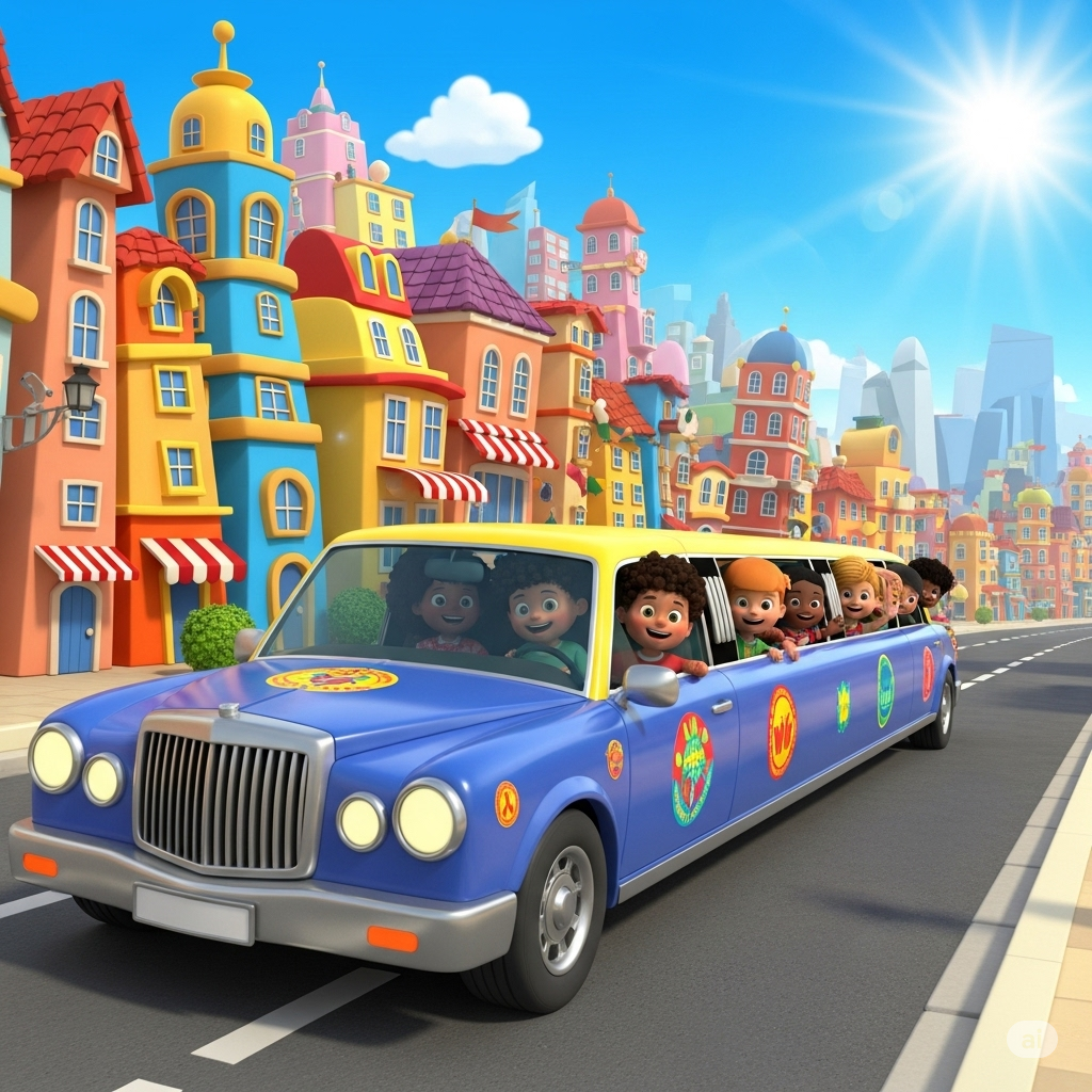 Big City Limo Car Driving Simulator Game
